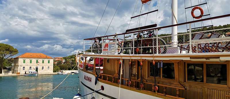 Na lodi a na kole nebo relax po ostrovech Dalmácie